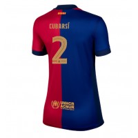 Barcelona Pau Cubarsi #2 Fußballbekleidung Heimtrikot Damen 2024-25 Kurzarm